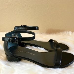Stuart Weitzman Nudistjune Sandals in Black